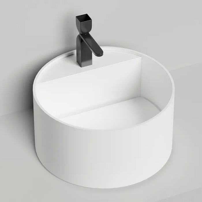Salini Armonia Раковина, 1 отв, накладная, S-Sense, цвет: белый глянцевый