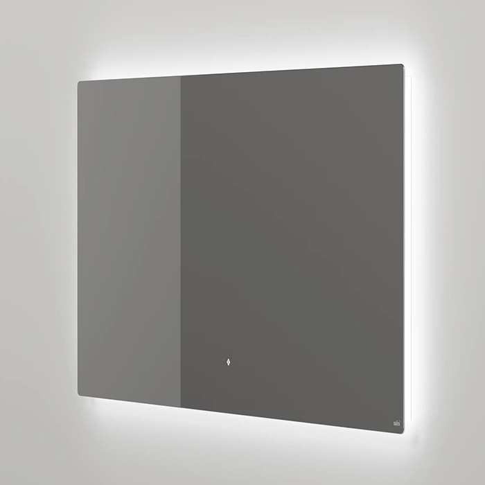 Salini Зеркало для ванны OMBRA, с LED подсветкой, влагостойкое AGC Сrystalvision, сенс. выкл, крепления, обогрев, антизапот