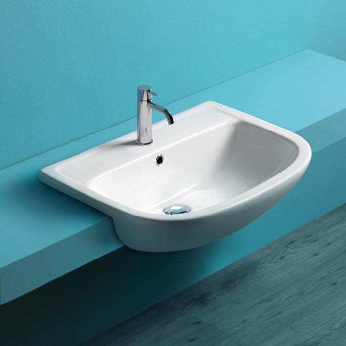 SIMAS Lavabi d'arredo Раковина, 1 отв, цвет: белый