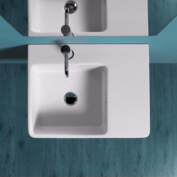 SIMAS Top e lavabi d'arredo Раковина, 1 отв, цвет: белый