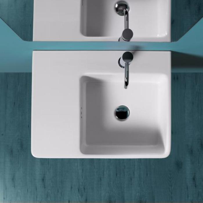 SIMAS Top e lavabi d'arredo Раковина, 1 отв, цвет: белый