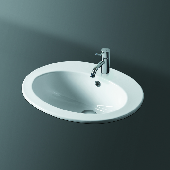 SIMAS Top e lavabi d'arredo Раковина, 1 отв, цвет: белый