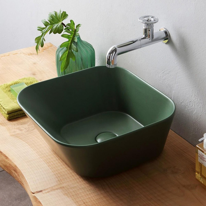 Simas WAVE Раковина накладая, без отв, цвет: Mirto matt