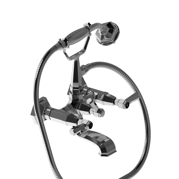 Stella Eccelsa Leve Смеситель для ванны 3274/306 с ручным душем, цвет: хром