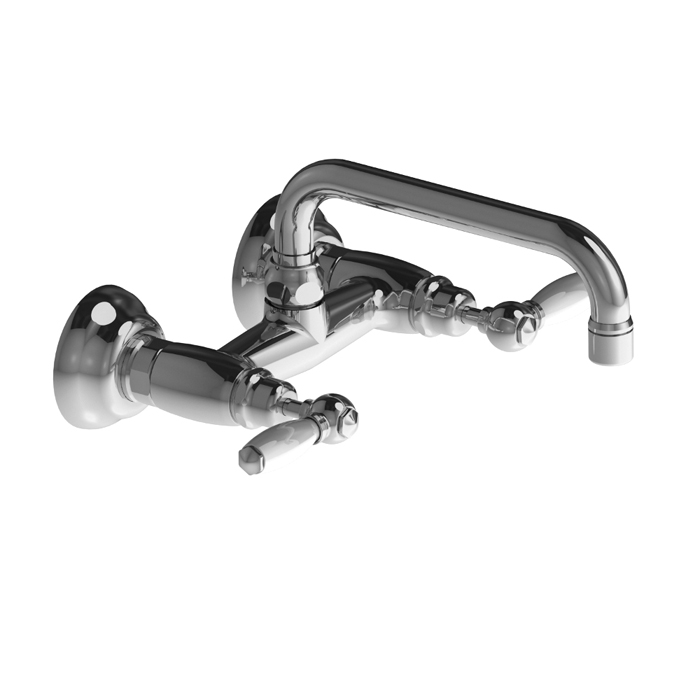 Stella Italica Leve Смеситель для мойки настенный 3245/200, цвет: хром
