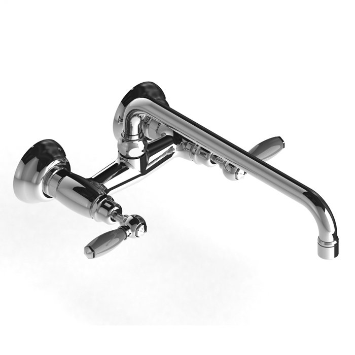 Stella Italica Leve Смеситель для мойки настенный 3245/300, цвет: хром