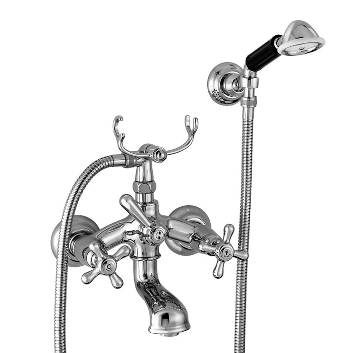Stella Roma Смеситель для ванны 3274/305/6 с ручным душем, цвет: хром