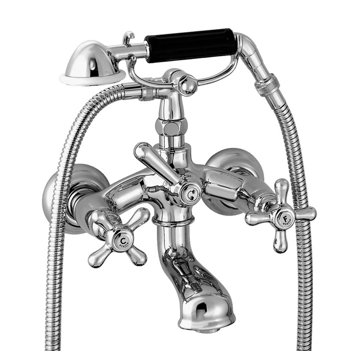 Stella Roma Смеситель для ванны 3274/306 с ручным душем, цвет: хром