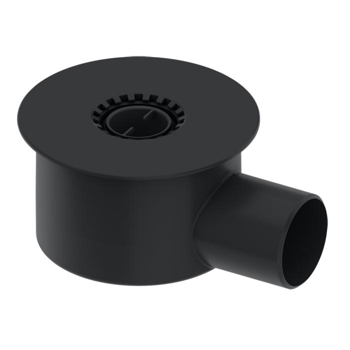 TECE drainline, сифон, 1,2 л/c, DN 50, выход вбок, высота монтажа от нижнего края сифона до верхнего края слива –