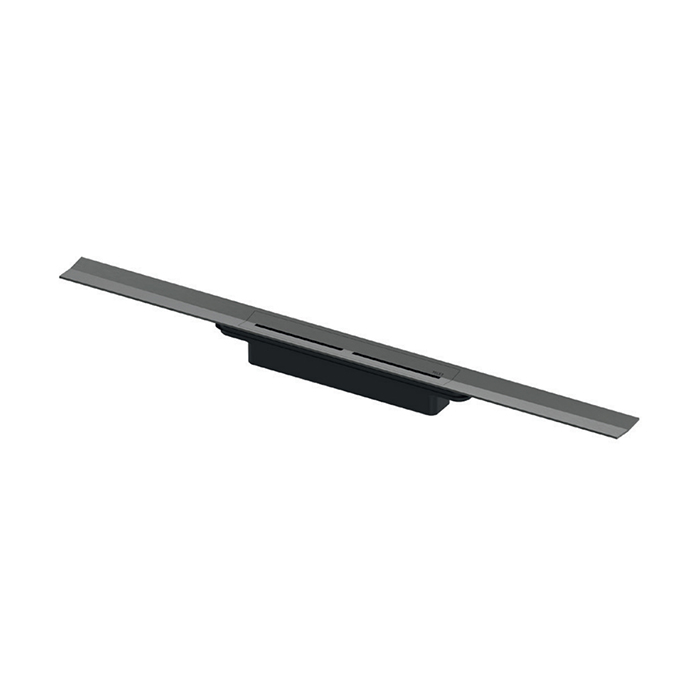TECEdrainprofile Профиль для душа, PVD Brushed stainless steel/черный