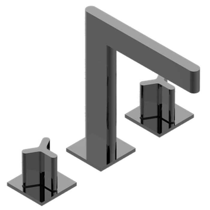 THG Icon-X Metal Смеситель для раковины, 3 отв, с донным клапаном, цвет: Aranja