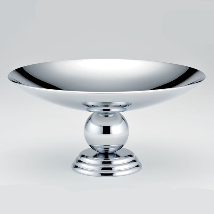 THG Marquise porcelaine blanche Мыльница металлическая, настольная, цвет: хром/платина/белый фарфор