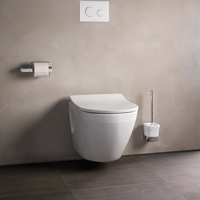 TOTO NC Унитаз подвесной, безободковый, Tornado Flush, CeFiONtect, цвет: белый
