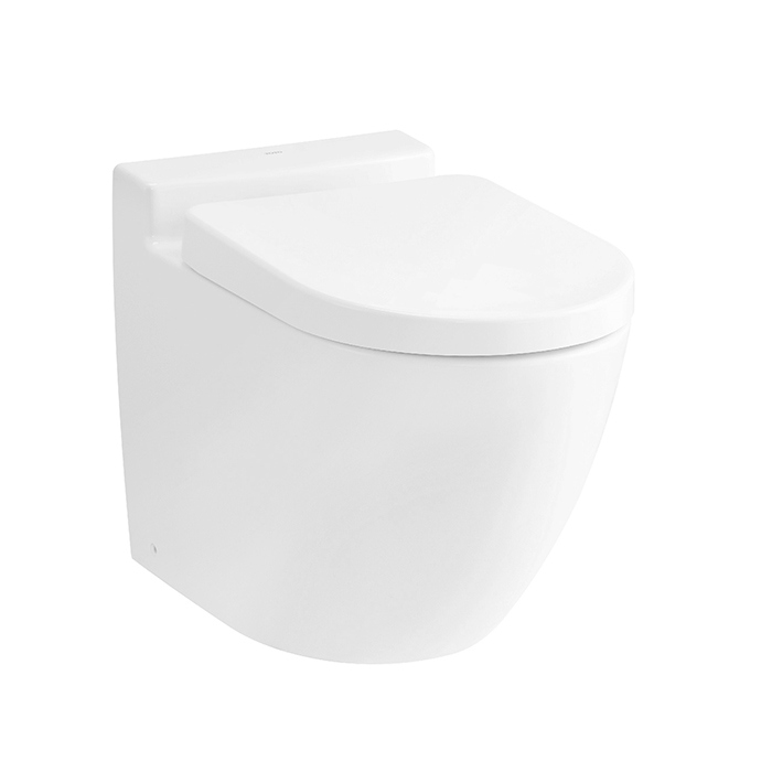 TOTO NC Унитаз приставной, безободковый, Tornado Flush, CeFiONtect, цвет: белый