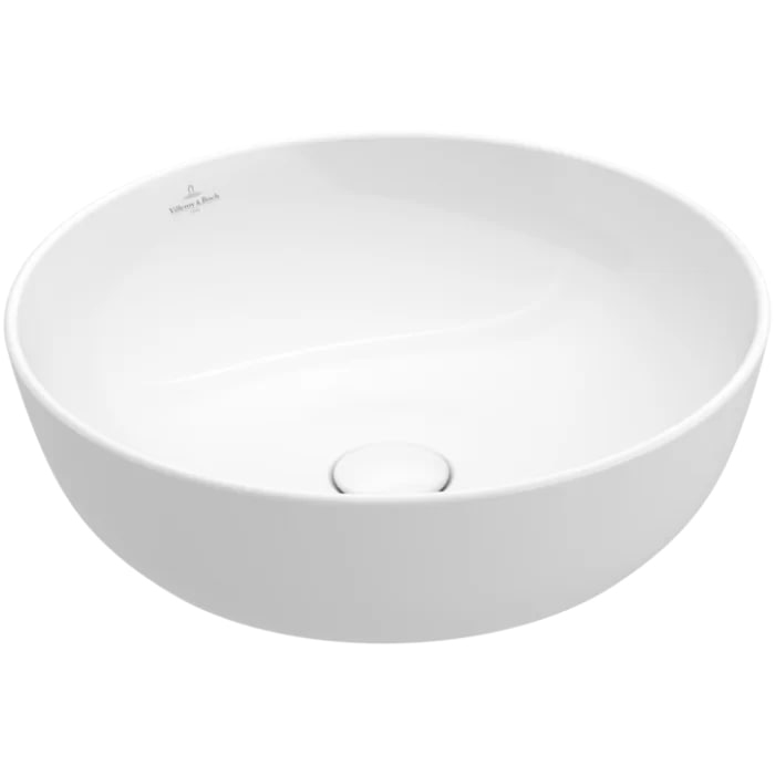 Villeroy&Boch Artis Раковина, накладная, без отв, без перелива, TitanCeram, цвет: альпийский белый
