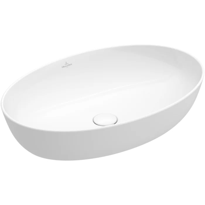 Villeroy&Boch Artis Раковина, накладная, без отв, без перелива, TitanCeram, цвет: альпийский белый