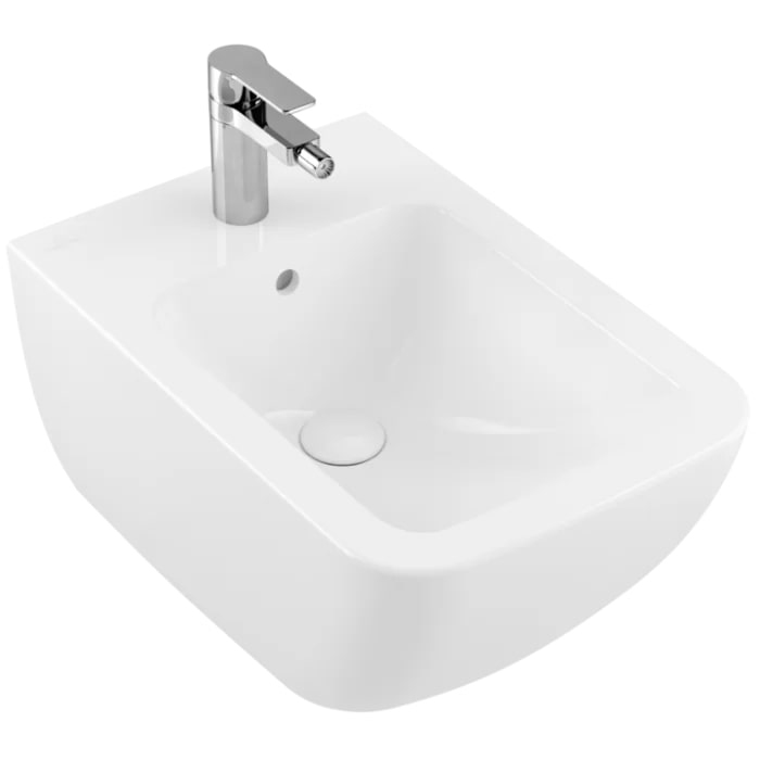 Villeroy&Boch Venticello Биде подвесное, 1 отв, цвет: альпийский белый