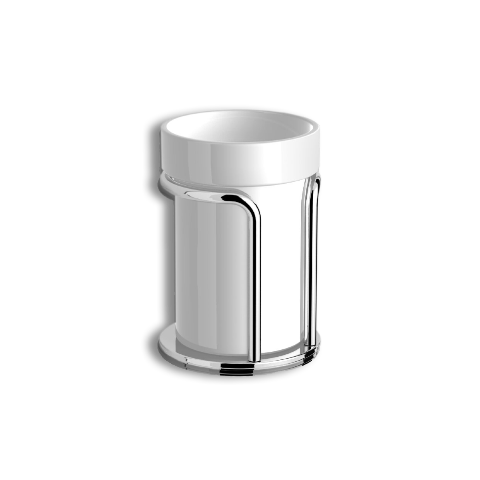Стакан LANGBERGER ACCESSORIES 10913A настольный цвет хром