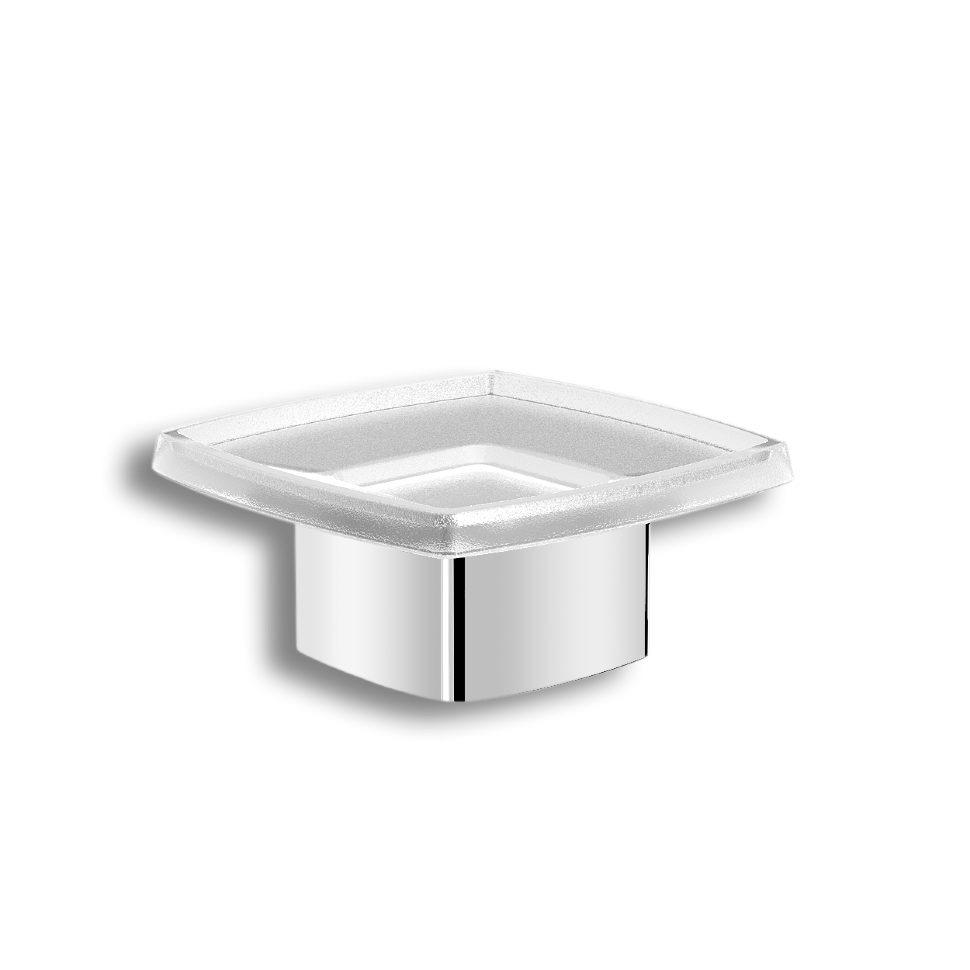 Мыльница LANGBERGER VICO 11317A настольная цвет хром