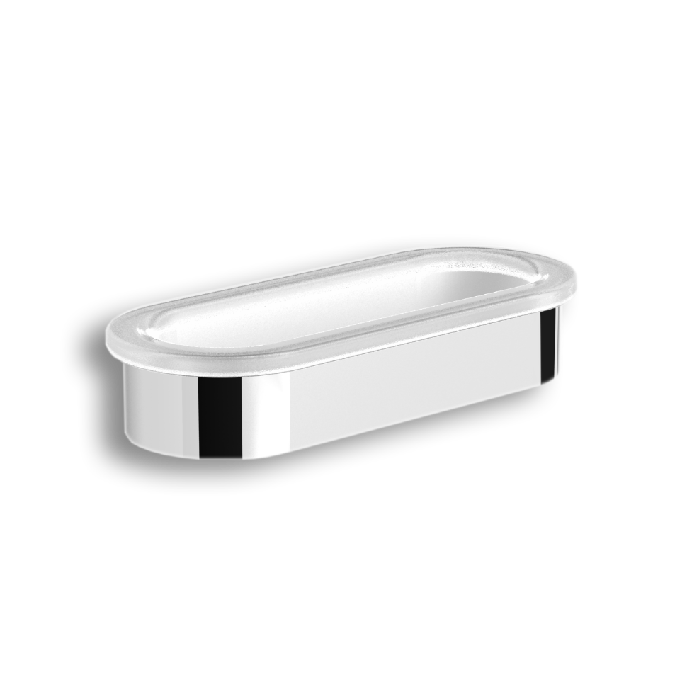 Мыльница LANGBERGER ACCESSORIES 23017B настольная глубокая цвет хром