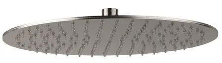 Emmevi Filoinox круглый ультратонкий верхний душ, антикальковый, подключение 1/2", из нержавеющей стали