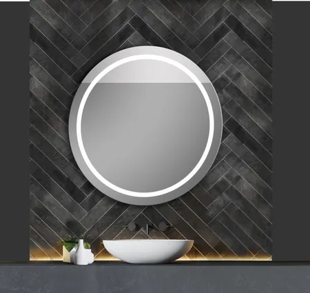 Xpertials Iris, зеркало, 2 датчика: LED подсветка с регулировкой яркости и антизапотевание