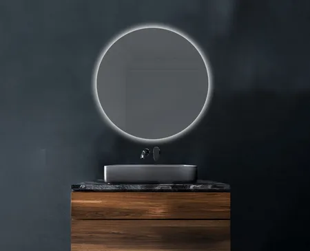 Xpertials Siro, зеркало, 2 датчика: LED подсветка с регулировкой яркости и антизапотевание