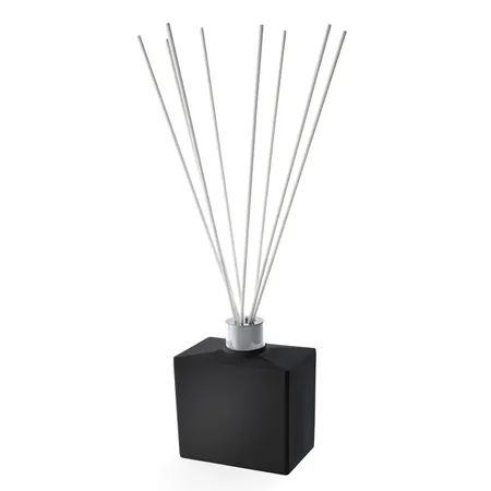 3SC Mood Black Ароматический диффузор, настольный, композит Solid Surface, цвет: чёрный матовый/хром