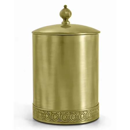 3SC Bally Ведро, с крышкой, ручка Zar, цвет: Matt Satin Brass
