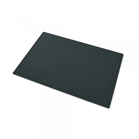 3SC Meridien Коврик, настольный, гладкая кожа, цвет: Grigio Scuro