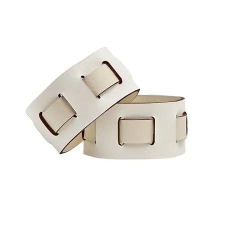 ADJ Кольцо для салфеток Bottega, цвет: белый/панна котта