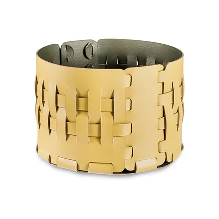 ADJ Корзина Bottega, цвет: горчичный/оливковый