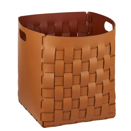 ADJ Корзинка Bottega, цвет: коньяк/бордо
