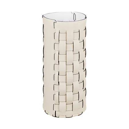 ADJ Зонтница Bottega, цвет: панна котта/белый