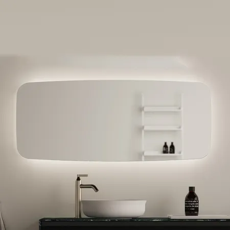 Agape Seppia Зеркало, с LED подсветкой, горизонтальная или вертикальная