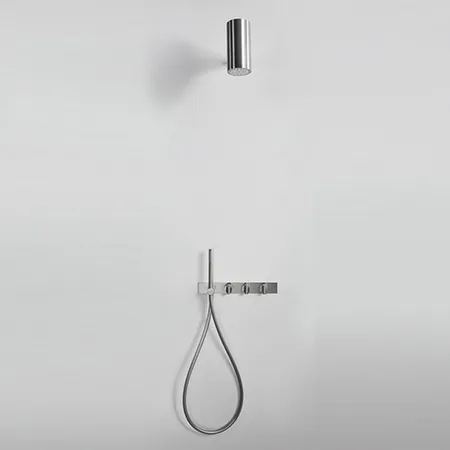 Agape Square Настенная душевая головка, цвет: глянец
