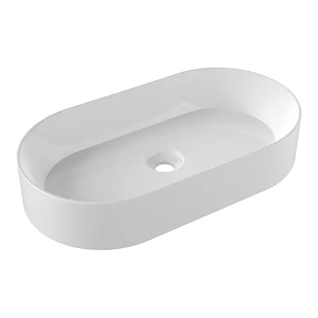 Alice Spy Oval Раковина, накладная, без отв, цвет: белый глянцевый