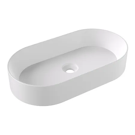 Alice Spy Oval Раковина, накладная, без отв, цвет: белый матовый