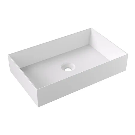 Alice Spy Rectangular Раковина, накладная, без отв, цвет: белый матовый