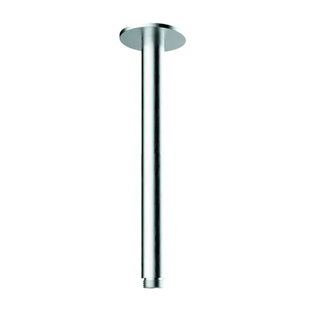 Almar 316 Stainless Steel Кронштейн для верхнего душа, потолочный, с круглым отражателем, цвет: нержавеющая сталь брашированная AISI 316