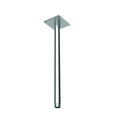 Almar 316 Stainless Steel Кронштейн для верхнего душа, потолочный, с квадратным отражателем, цвет: нержавеющая сталь брашированная AISI 316