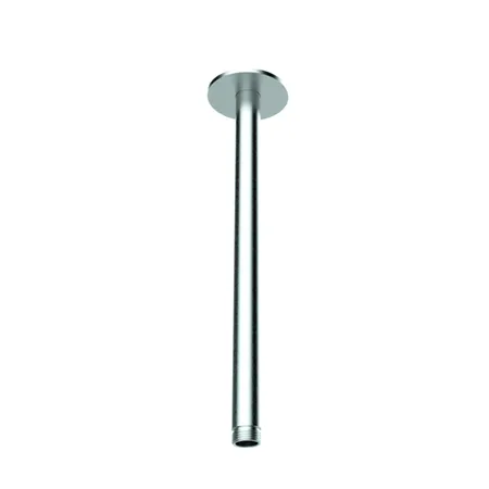 Almar 316 Stainless Steel Кронштейн для верхнего душа, потолочный, с круглым отражателем, цвет: нержавеющая сталь брашированная AISI 316