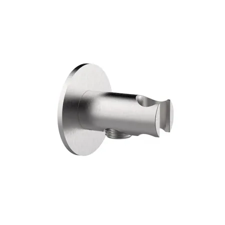 Almar 316 Stainless Steel Вывод из стены, с держателем для ручного душа, цвет: нержавеющая сталь брашированная AISI 316
