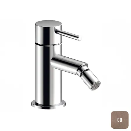 Almar Bidet Смеситель для биде, 1 отв, без донного клапана, цвет: Copper Brushed PVD
