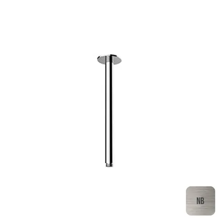 Almar Держатель верхнего душа потолочный с круглым отражателем, цвет: Brushed Nickel