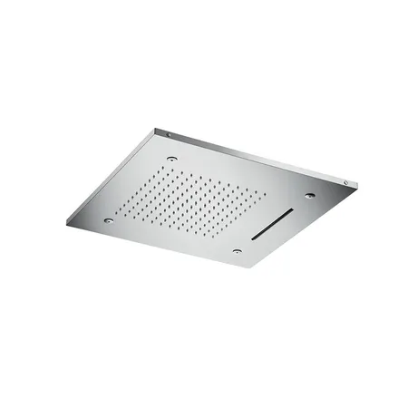 Almar Душевая лейка потолочная встраив. с хромотер, 3 режима, цвет: Brushed Stainless Steel