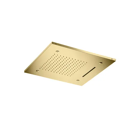 Almar Душевая лейка потолочная встраив. с хромотер, 3 режима, цвет: High Brass Brushed PVD