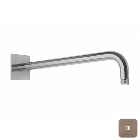 Almar Кронштейн для верхнего душа, настенный, цвет: Copper Brushed PVD