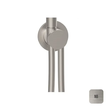 Almar Modular Вывод воды для душа с держателем и шлангом, цвет: никель брашированный