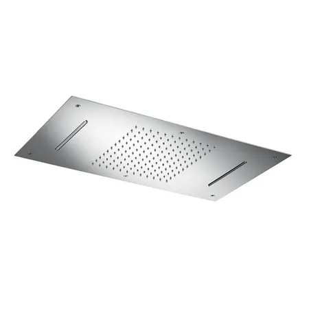 Almar Rectangular Верхний душ, потолочный, 2 режима, цвет: Mirror Stainless Steel